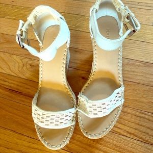 Nautica summer wedges, worn only once!